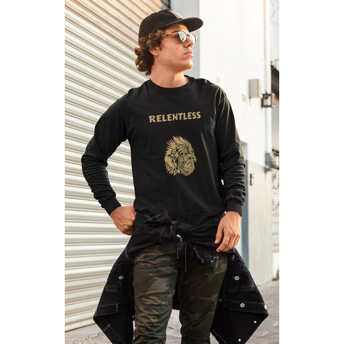 Relentless Unisex Long Sleeve Tee - praterapparel
