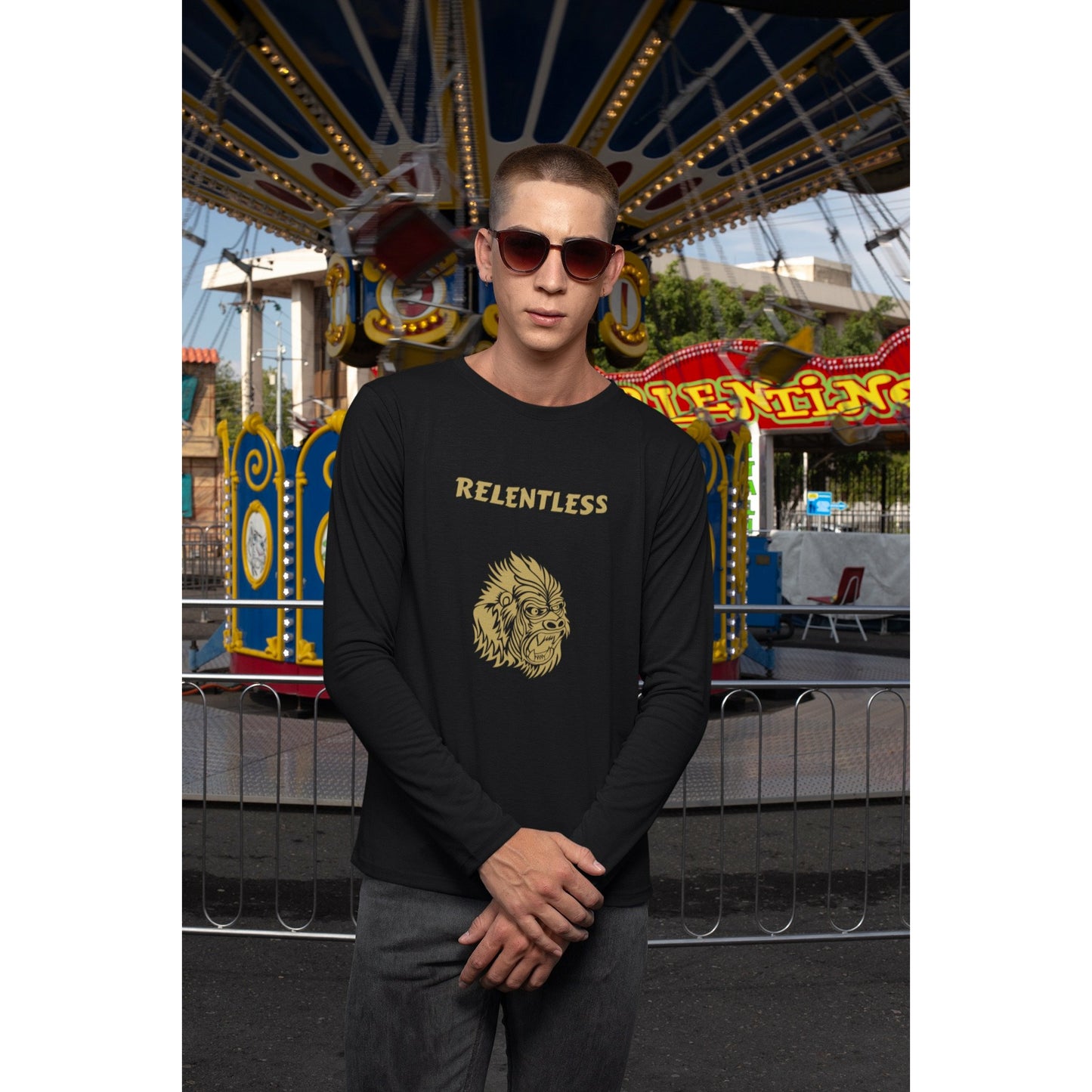 Relentless Unisex Long Sleeve Tee - praterapparel