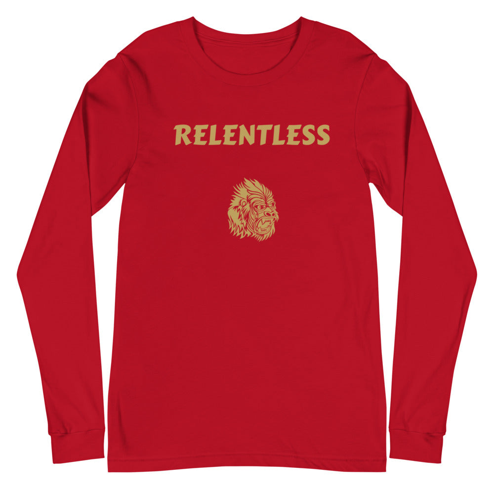 Relentless Unisex Long Sleeve Tee - praterapparel