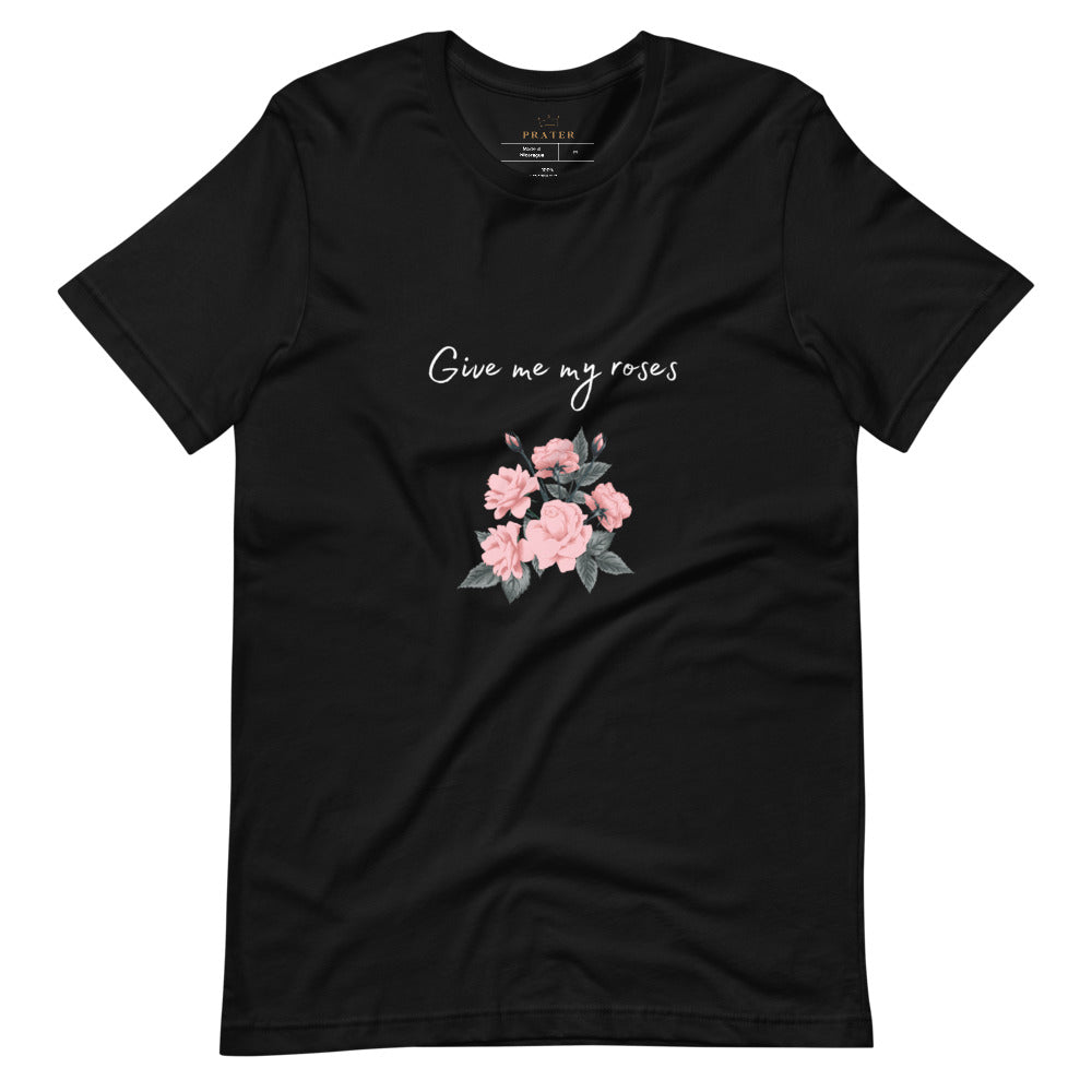 Roses Short-Sleeve Unisex T-Shirt - praterapparel