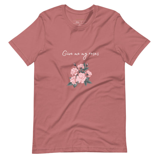 Roses Short-Sleeve Unisex T-Shirt - praterapparel